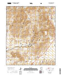 Adams Mesa 2018 topographic map thumbnail