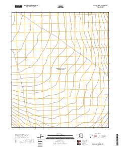 Aguila Mountains SW 2018 topographic map thumbnail