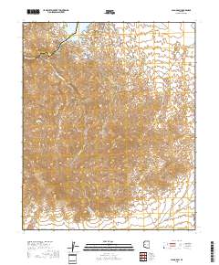 Alamo Dam 2018 topographic map thumbnail