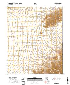 Alamo Dam SE 2018 topographic map thumbnail