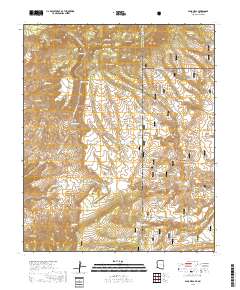 Alma Mesa 2018 topographic map thumbnail