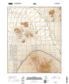Antares 2018 topographic map thumbnail