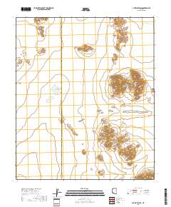 Antelope Hills 2018 topographic map thumbnail