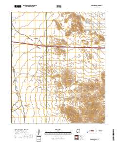 Antelope Peak 2018 topographic map thumbnail
