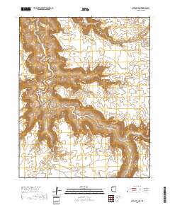 Antelope Point 2018 topographic map thumbnail