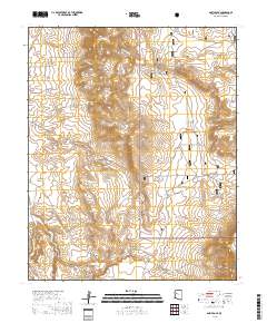 Anvil Rock 2018 topographic map thumbnail
