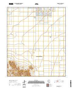 Arizona City 2018 topographic map thumbnail