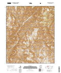 Armer Mountain 2018 topographic map thumbnail