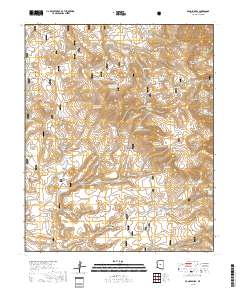 Arnold Mesa 2018 topographic map thumbnail