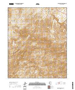 Arrastra Mountain 2018 topographic map thumbnail