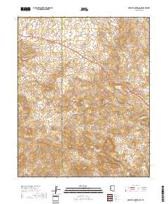 Arrastra Mountain NE 2018 topographic map thumbnail