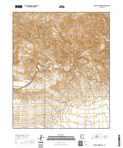 Arrastra Mountain SE 2018 topographic map thumbnail