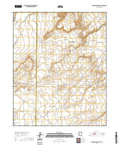 Arrowhead Butte NE 2018 topographic map thumbnail