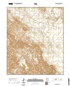 Ash Creek Ranch 2018 topographic map thumbnail