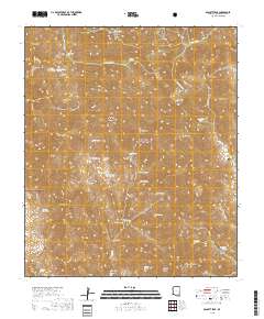 Bassett Peak 2018 topographic map thumbnail