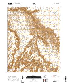 Bat Canyon 2018 topographic map thumbnail