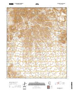 Batamote Hills 2018 topographic map thumbnail