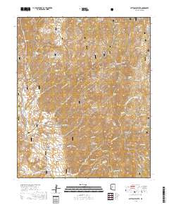 Battleship Butte 2018 topographic map thumbnail