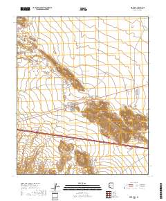 Bear Hills 2018 topographic map thumbnail