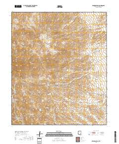 Beargrass Basin 2018 topographic map thumbnail