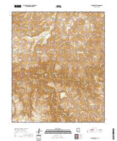 Beckers Butte 2018 topographic map thumbnail