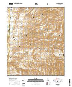 Bee Canyon 2018 topographic map thumbnail