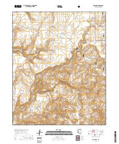 Behm Mesa 2018 topographic map thumbnail
