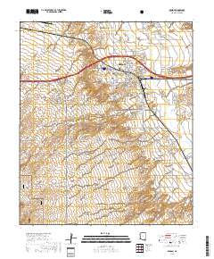 Benson 2018 topographic map thumbnail