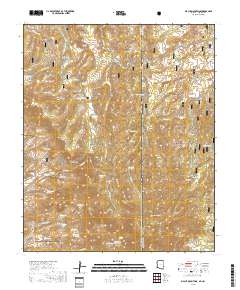 Big Lue Mountains 2018 topographic map thumbnail