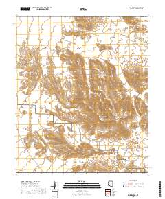 Blue Plateau 2018 topographic map thumbnail