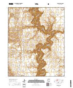 Blue Spring 2018 topographic map thumbnail