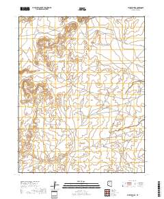 Blue Spring SE 2018 topographic map thumbnail