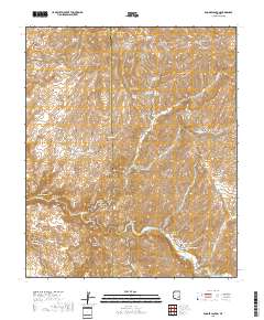 Booger Canyon 2018 topographic map thumbnail