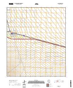 Bowie 2018 topographic map thumbnail