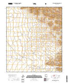 Bowie Mountain South 2018 topographic map thumbnail