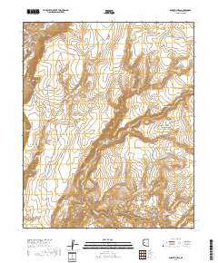 Bozarth Mesa 2018 topographic map thumbnail