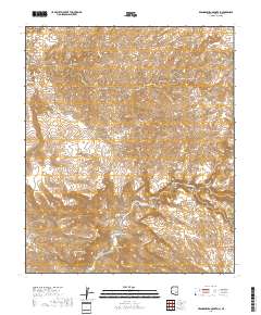Brandenburg Mountain 2018 topographic map thumbnail