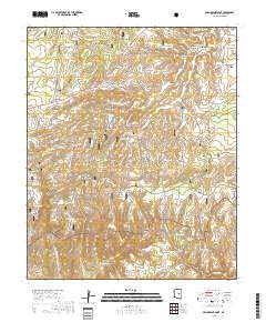 Brookbank Point 2018 topographic map thumbnail