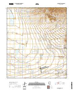 Brown Mountain 2018 topographic map thumbnail