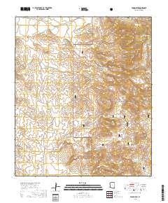 Bruno Peak 2018 topographic map thumbnail