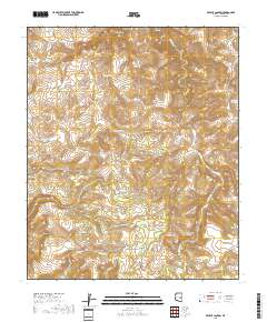 Brushy Canyon 2018 topographic map thumbnail