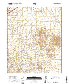Buck Mountains 2018 topographic map thumbnail