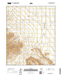 Buck Mountains SE 2018 topographic map thumbnail