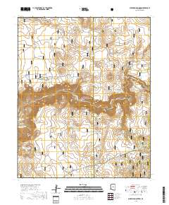 Buckhorn Mountain 2018 topographic map thumbnail