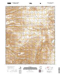 Buehman Canyon 2018 topographic map thumbnail