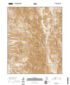 Burns Spring 2018 topographic map thumbnail
