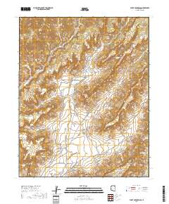 Burnt Corn Spring 2018 topographic map thumbnail