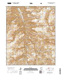 Buzzard Roost Mesa 2018 topographic map thumbnail