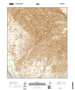 Bylas 2018 topographic map thumbnail