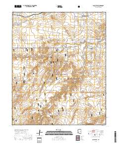Cactus Flat 2018 topographic map thumbnail